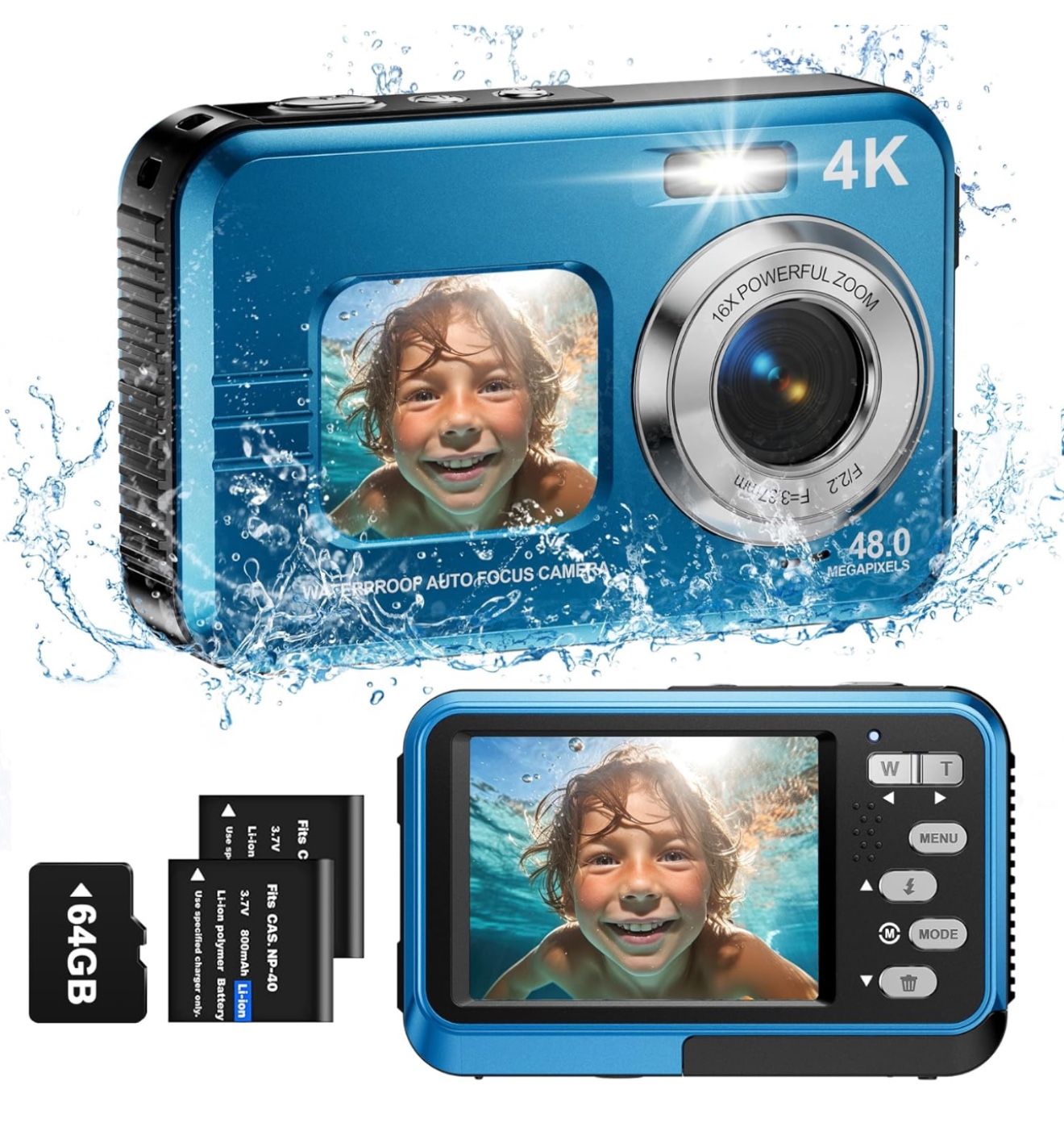 4K Waterproof Camera ( Brand New )