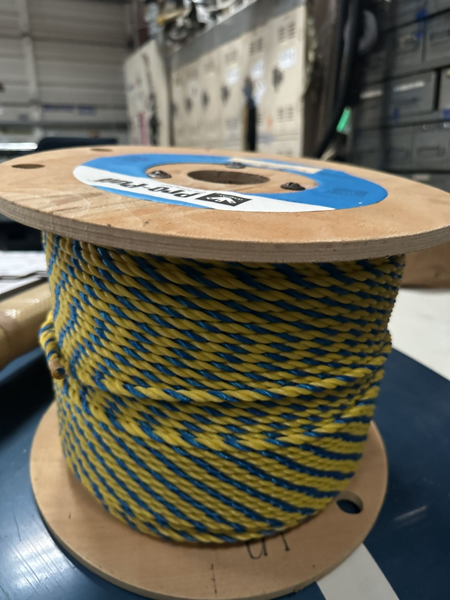 1,000’ X 1/4” New Spool Of Rope 