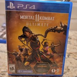 PS4 Mortal combat 11 ultimate