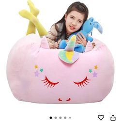 Bean Bag Cover Only, Stuffed Animal Storage 