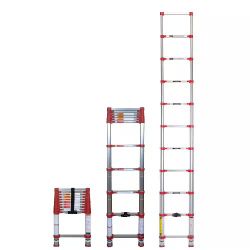 10.5 ft. Aluminum Telescoping Extension Ladder (14.5 Reach Height), 250 lbs. Load Capacity ANSI Type 1 Duty Rating
by
XTEND+CLIMB