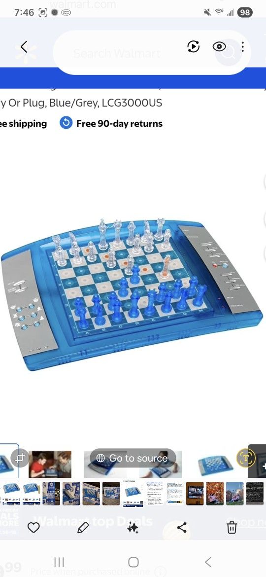 ELECTRONIC CHESS GAME - NIB!