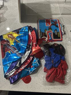 Spider-Man Birthday Decorations Set