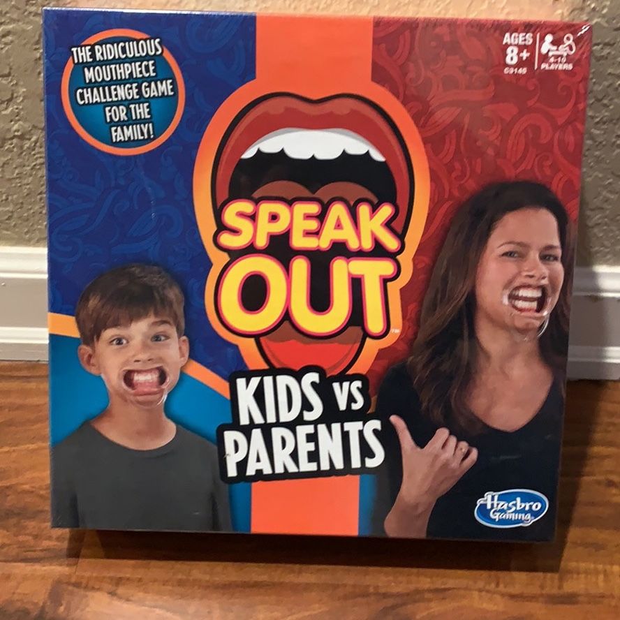 New In The Box Speak Out Game.