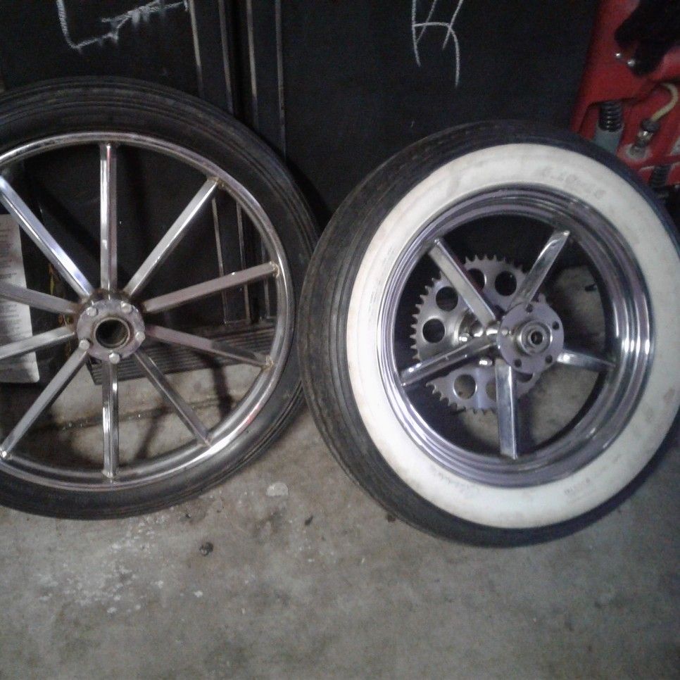 invader motorcycle wheels