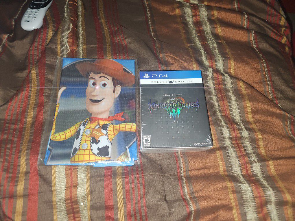 Kingdom Hearts 3 Deluxe edition for the PlayStation 4.