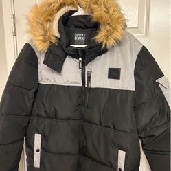 New Heavy Jacket With Hood