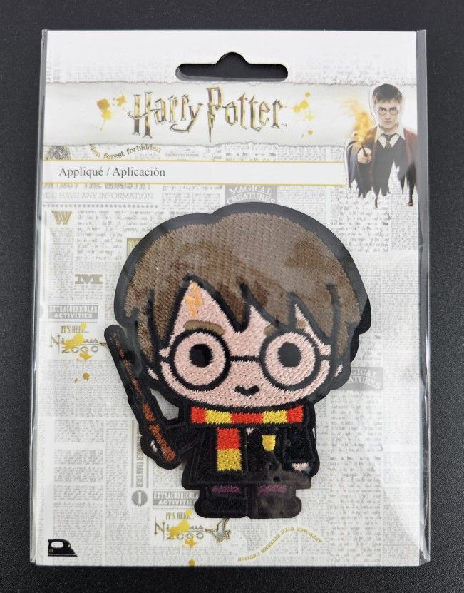 Harry Potter Hogwarts Patch Applique Iron-On, New