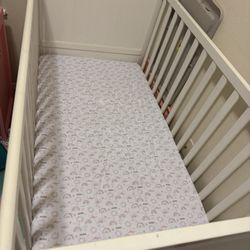 Crib And Changing Table