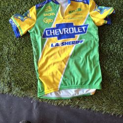 AussieTeam Chevrolet/L.A. Sheriff's  Cycling Jersey  (MED.)