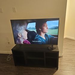 TV and TV Table-  LG 50 inch 4K LED TV