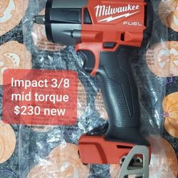 MILWAUKEE 3/8 IMPACT