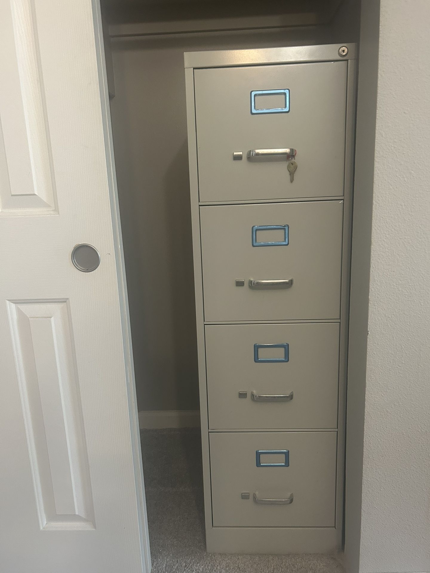 4 Drawer Metal File Cabinet