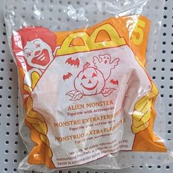 McDonald's Halloween McNugget Buddies 1996 Happy Meal #5 ALIEN MONSTER