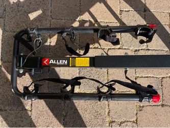 Allen Sports Deluxe 4-Bike Hitch Mount Rack (2-Inch Receiver) , Black