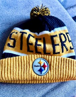 Steelers knit hat new with tags