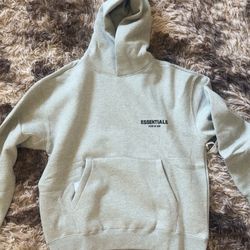 Grey Essentials Hoodie Size(M)