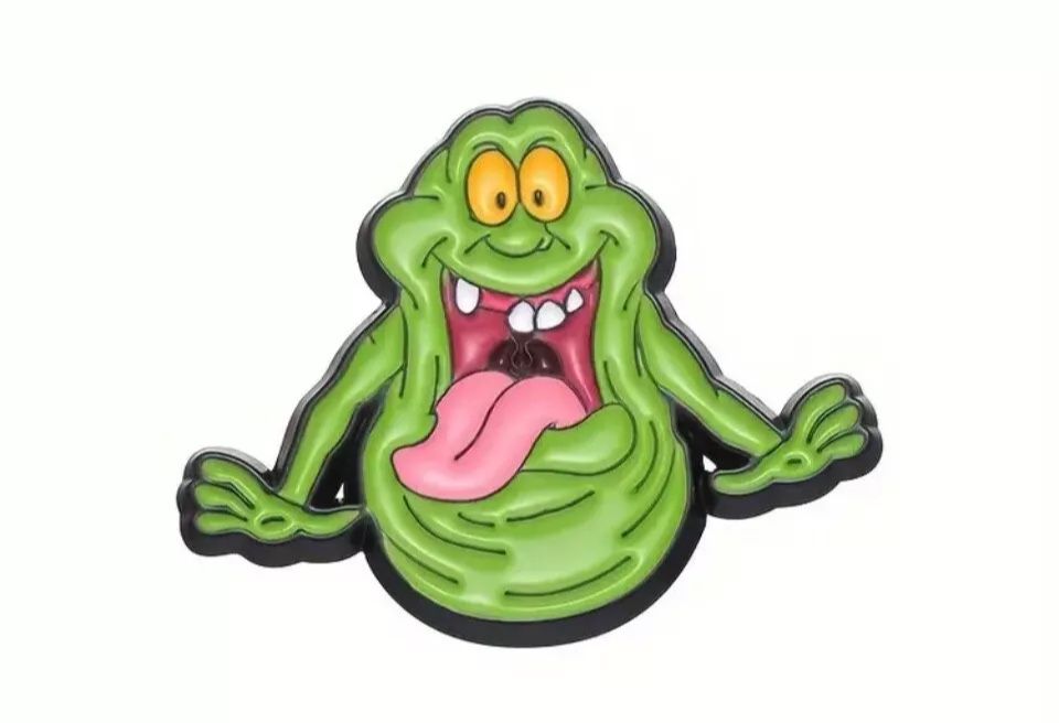 Slimer from Ghostbusters Science Fiction Movie Enamel Hat Lapel Pin