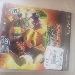 Ps3 Ratchet And Clank All 4 One's 