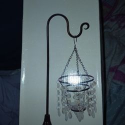 Candle Holder Beaded Chandelier 