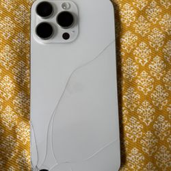 iPhone 15 Pro Max - White Titanium