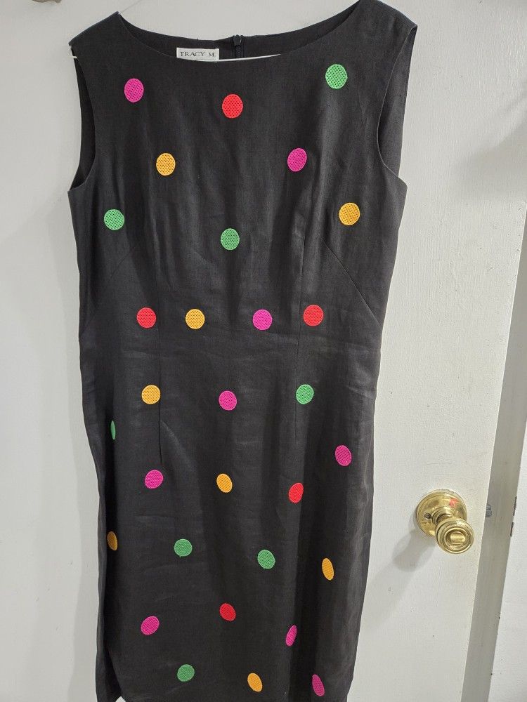 Polkadot Sheath Dress