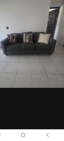 Charcoal - 3 seat sofa