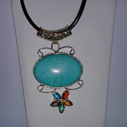 925 Silver Turquoise and Mixed Gemstone