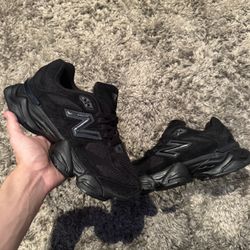 New Balance 9060 Triple Black Black Cat