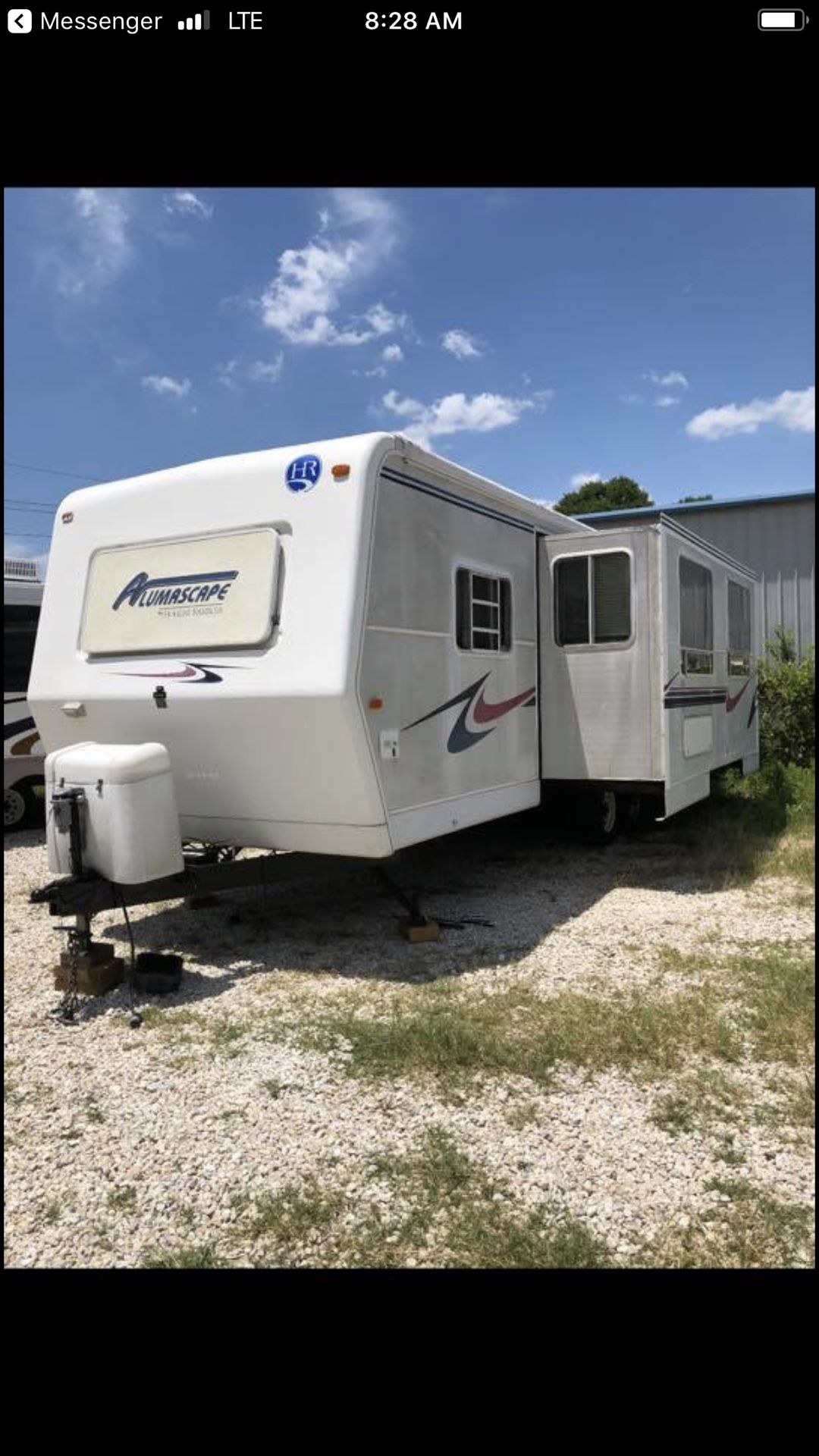 2000 bumper pull travel trailer