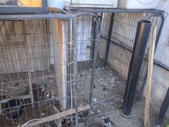 Metal Wire Fence Panels pet panel's dog panels kennel Birds chickens
