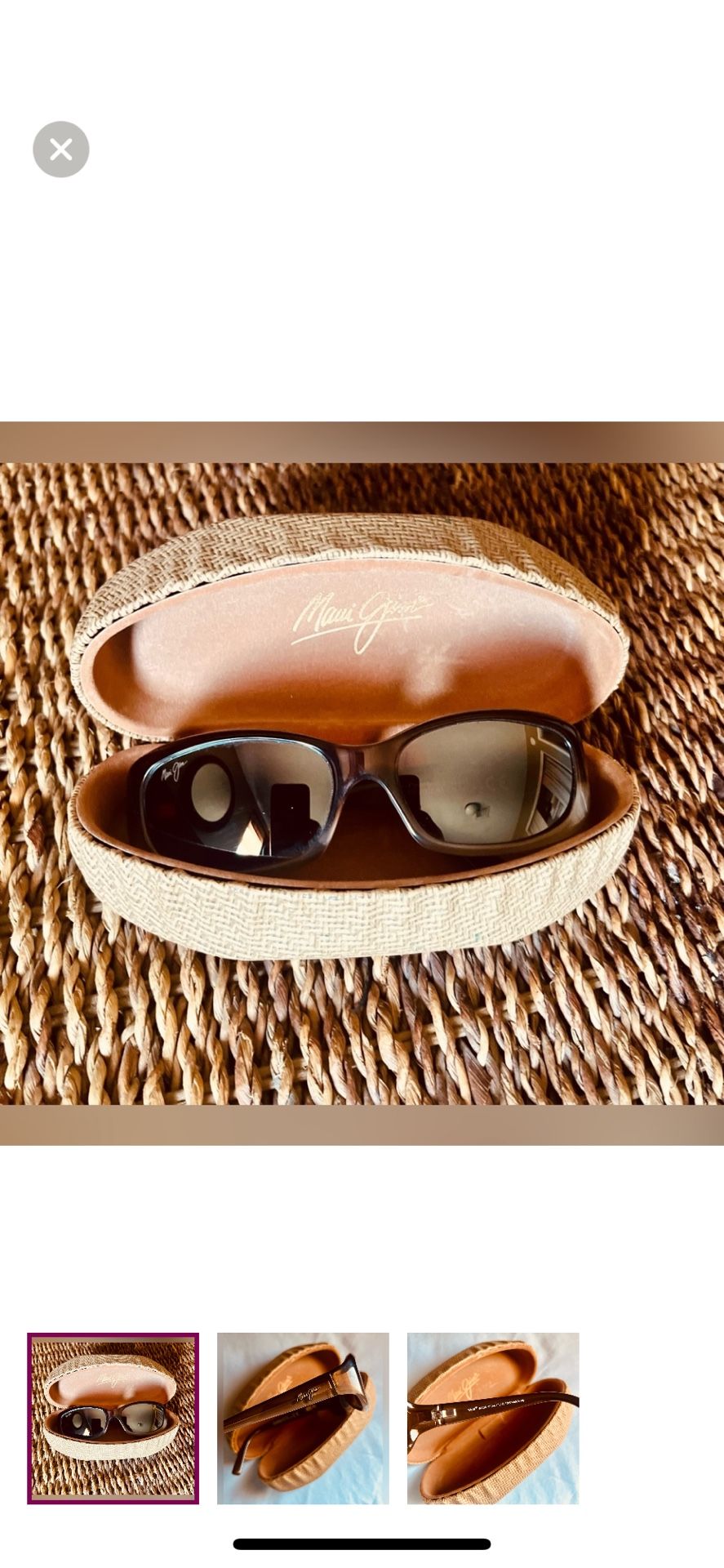 Maui Jim sunglasses in dark Brown 