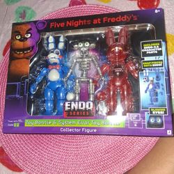 Finite to freddie indo series , toy bonnie and system error toy bunny collector figure