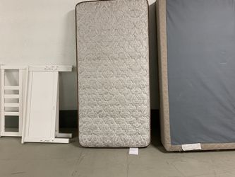 Twin Bed Frame/ Box Spring & Mattress