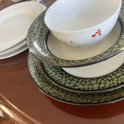 Assortment Of Ceramic Plates 