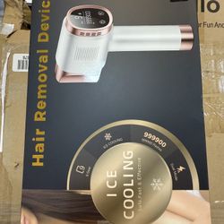 Aopvui Laser Hair Removal for Women and Men, IPL with Ice-Cooling System for Nearly Painless