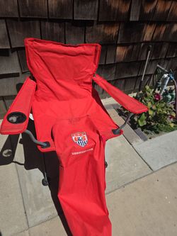 USA Soccer Collapsible Chair With Carrying Case