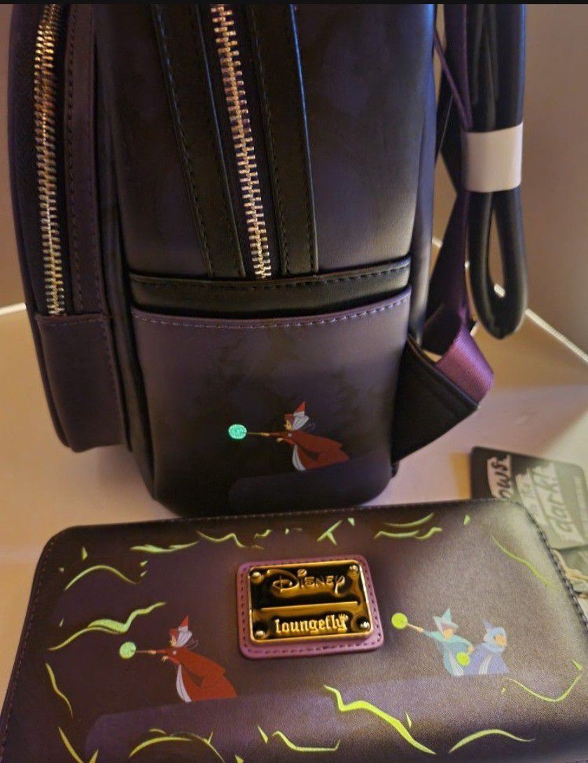 Loungefly Maleficent Purse and Wallet for Sale in Chico, CA - OfferUp