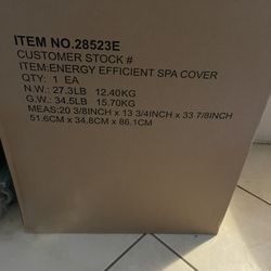 Energy Efficient Spa Cover