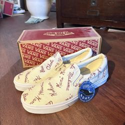 Vans California Authentic CA “Islands” –Bone White NWT  Size 11