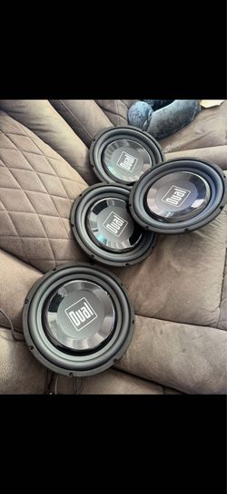 4 Dual Subwoofers