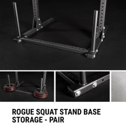 Rogue Squat Stand Base Storage
