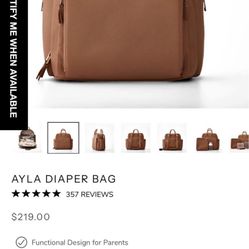Ayla Diaper Bag Excellent Condition Used A Few Times 
