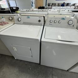 Set Washing Machine & Electric Dryer 