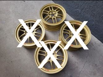 17 Inch Enkei RPF1 Rim Wheel Made In Japan