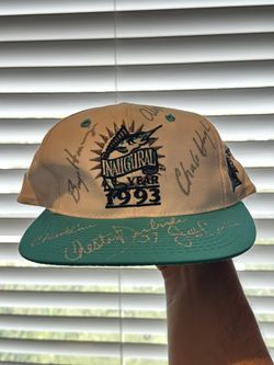 Florida Marlins 1993 Inaugural Season Autographed Hat