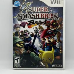 Super Smash Brawl - Wii Videogame (w/ Booklet)