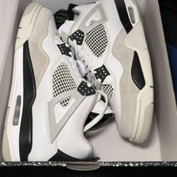 Jordan 4 Military Black Size 10