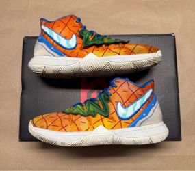 Nike Zoom Kyrie 5 SBSP Pineapple House GS size 5Y basketball shoes Rare!