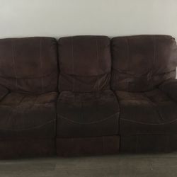 Brown Recliner Couch
